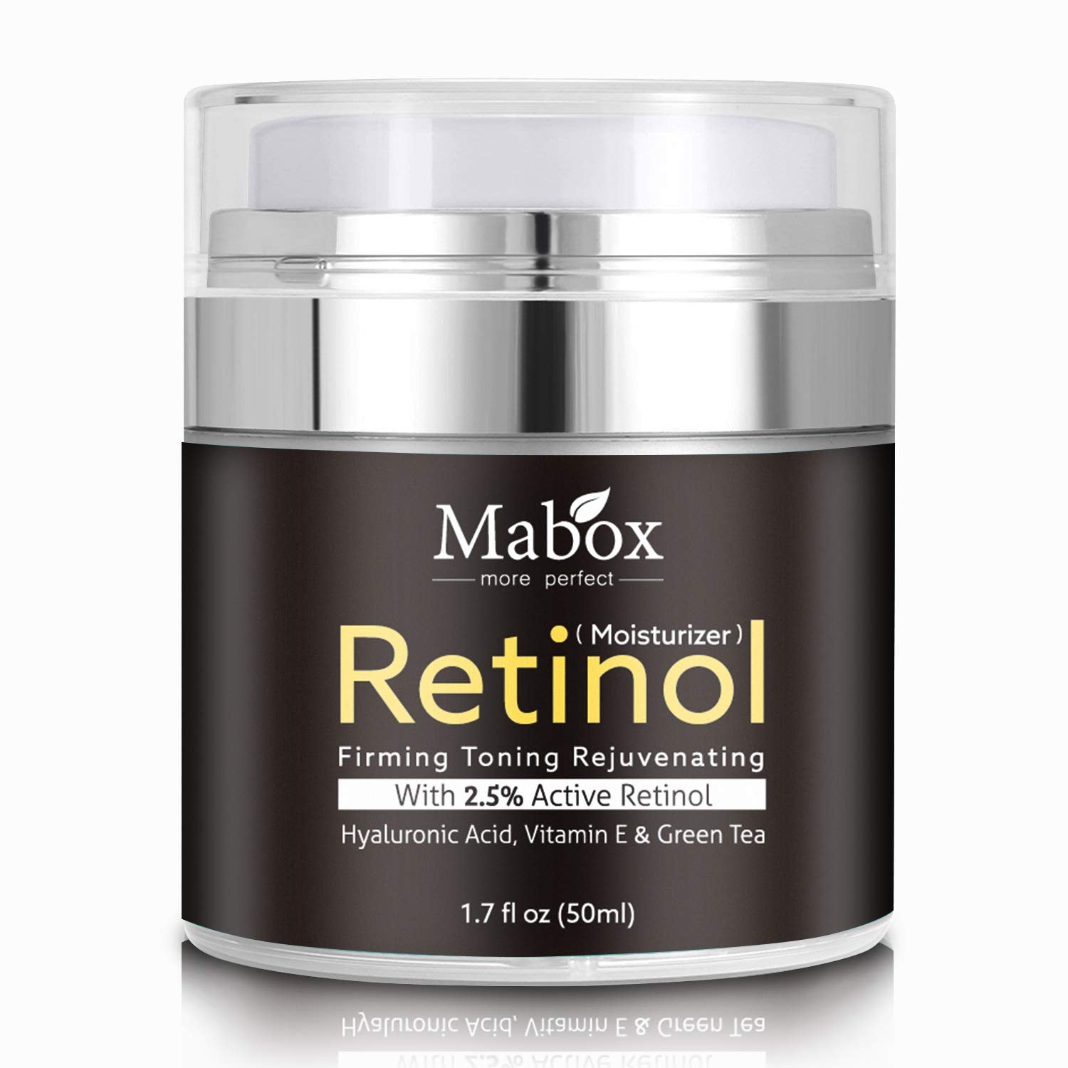MaBox Retinol Moisturizer with Hyaluronic acid  Green Tea, Shea Butter, and Glycerin - Face Cream for All Skin Types (Copy) (Copy)