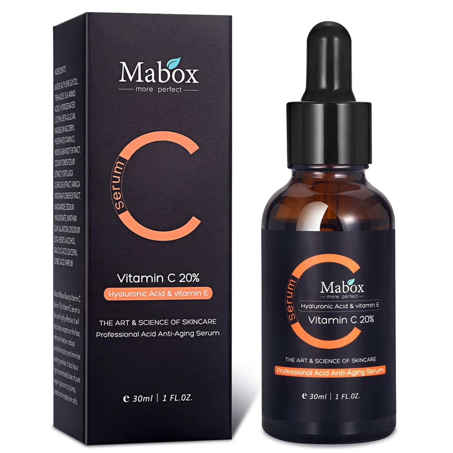 Radiant Glow Vitamin C Serum by Mabox - Brighten, Hydrate, and Rejuvenate Your Skin!