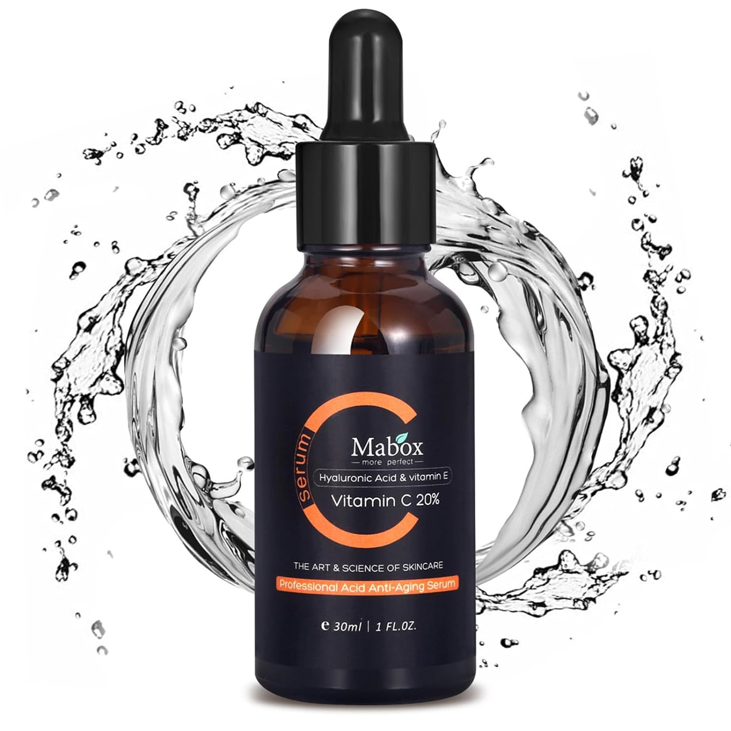 Radiant Glow Vitamin C Serum by Mabox - Brighten, Hydrate, and Rejuvenate Your Skin!
